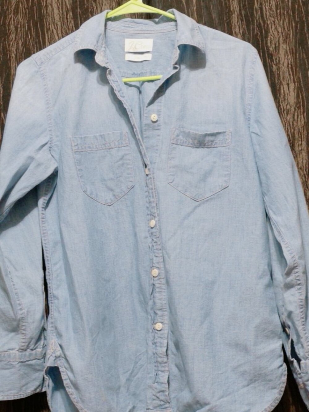 J.Crew Women's Size 2 Denim or Chambray Shirt